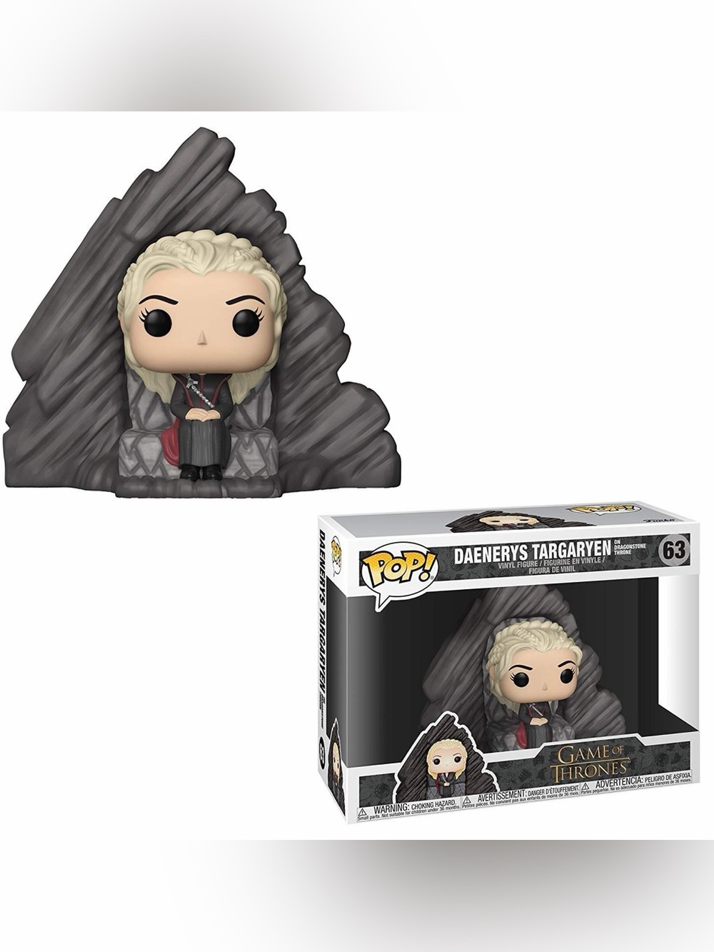 Brand New Funko Pop! Game of Thrones Daenerys Targaryen Figure #63